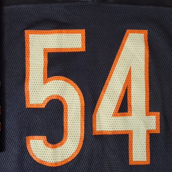 Reebok On Field NFL Chicago Bears Brian Urlacher #54 Football Jersey Men's XL - Picture 6 of 11